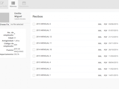 Payroll Receipts